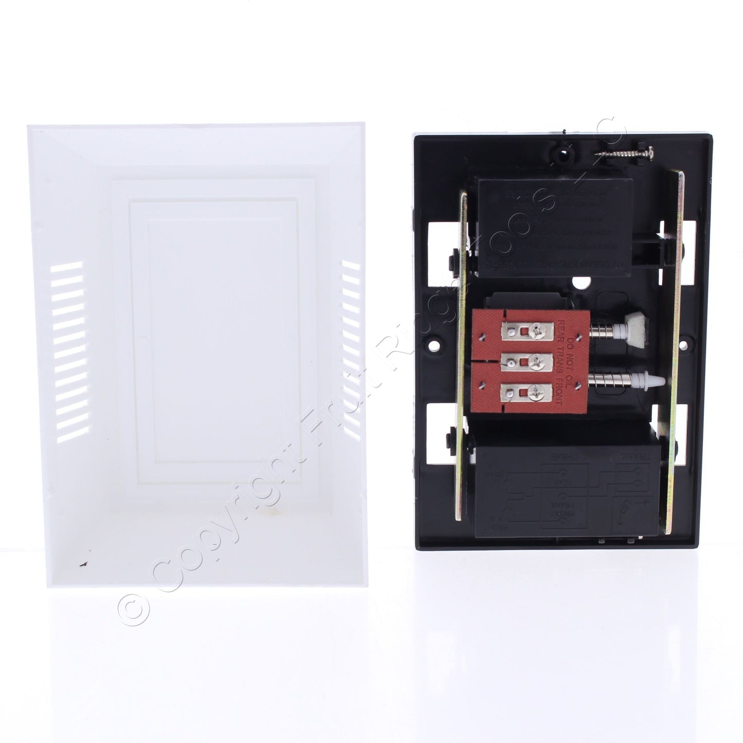 Teiber Bronze 2-Light Push Button Door Chime C102L-BZ