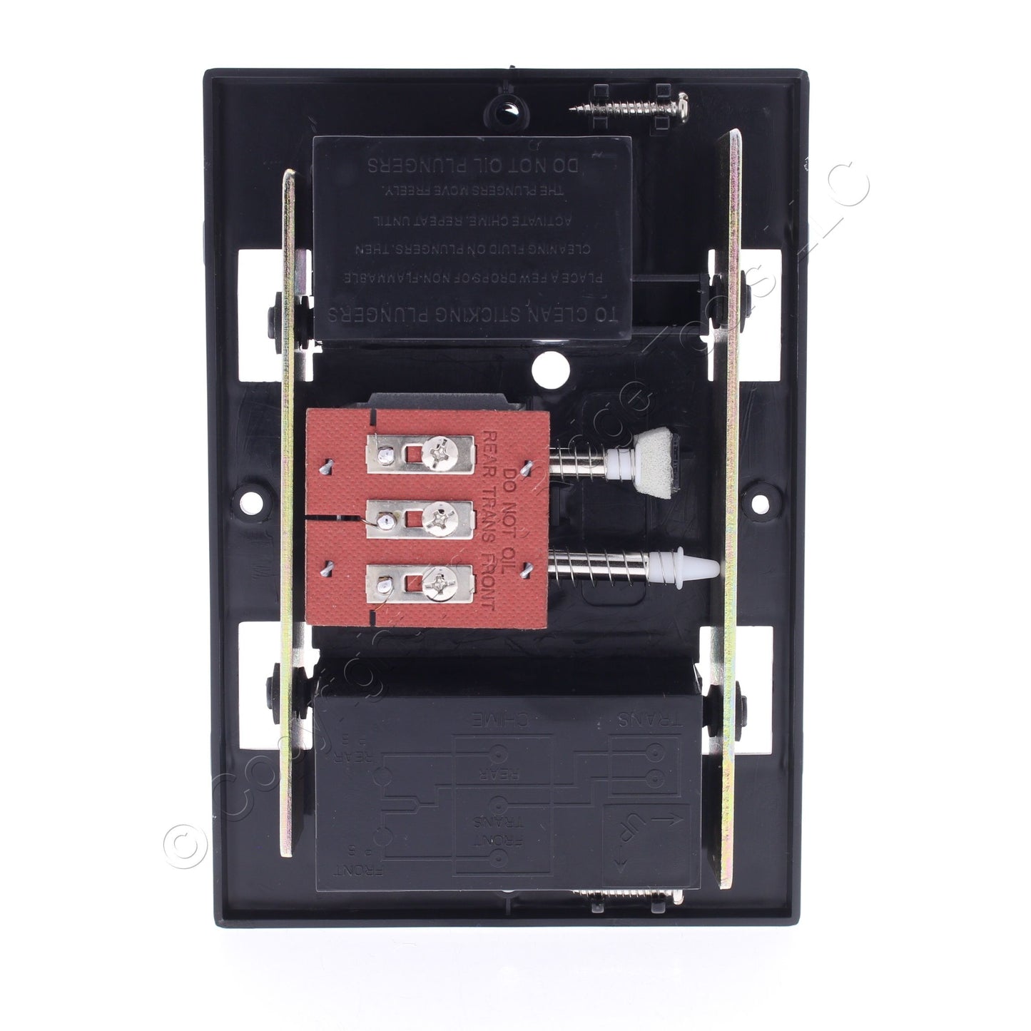 Teiber Bronze 2-Light Push Button Door Chime C102L-BZ