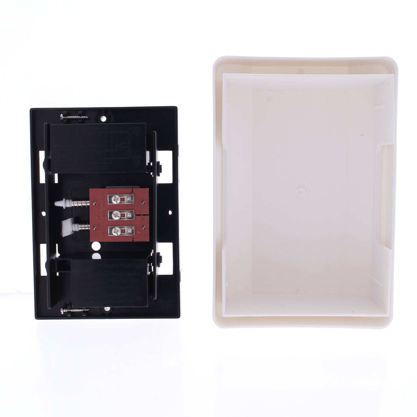 Teiber White 2-Light Push Button Door Chime C105L-W