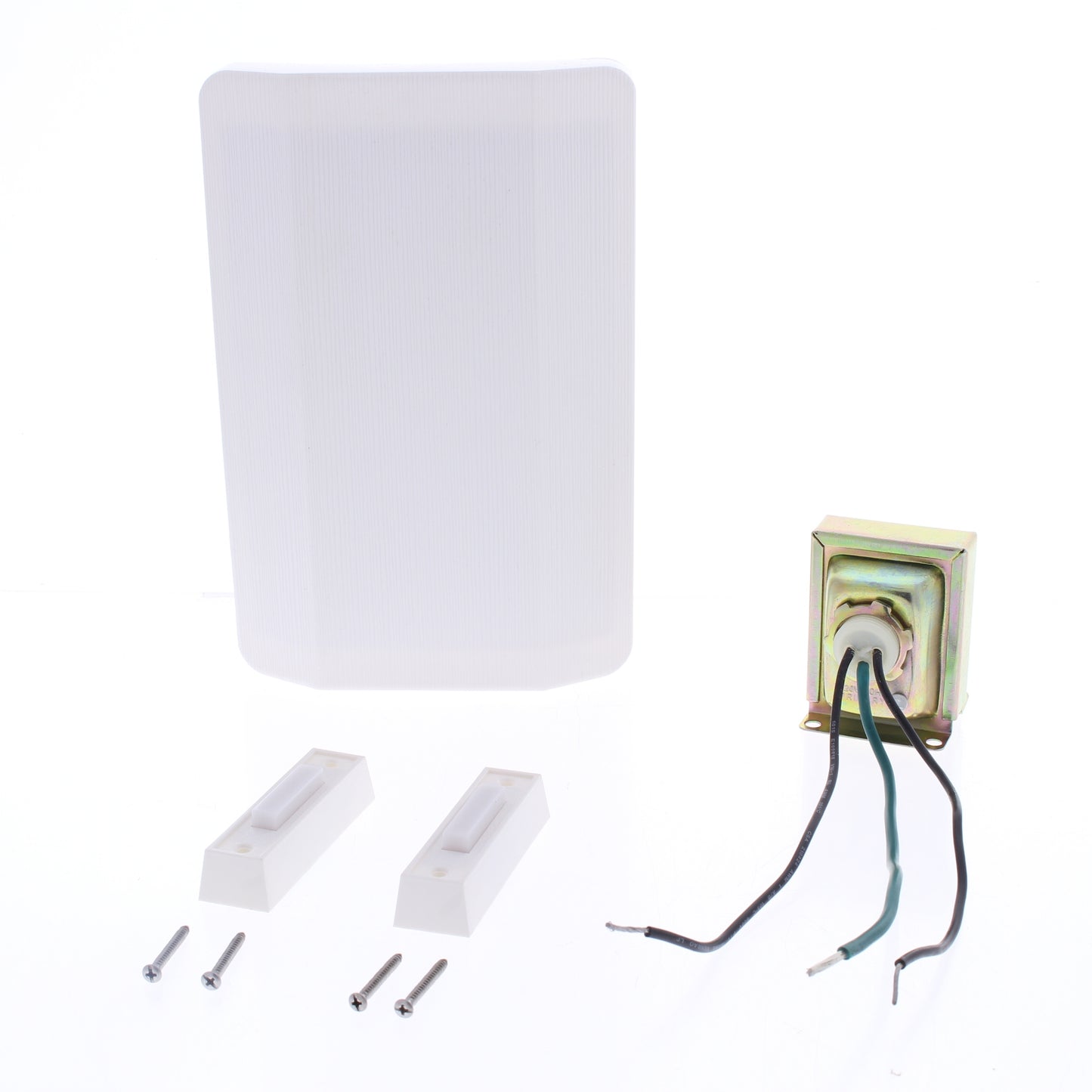Teiber White 2-Light Push Button Door Chime C105L-W