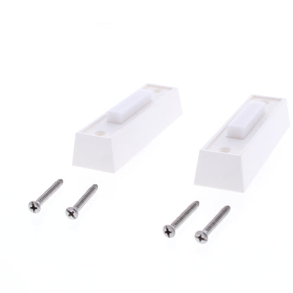 Teiber White 2-Light Push Button Door Chime C105L-W