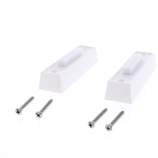 Teiber White 2-Light Push Button Door Chime C105L-W