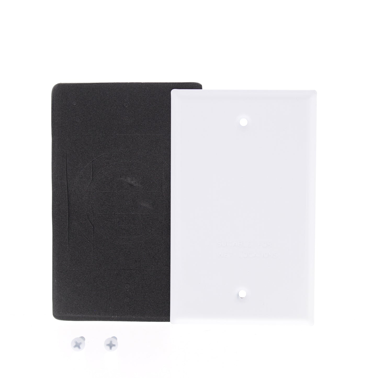 Thomas & Betts S340WHE White 1-Gang Metal Blank Cover