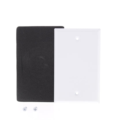 Thomas & Betts S340WHE White 1-Gang Metal Blank Cover