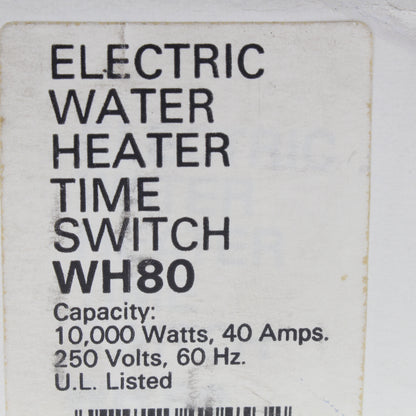 WH80 Time of Day Electric Water Heater Time Switch Mechanical Clock Power Relay