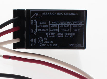 Tyco Electronics AA-105M ALR Lighting Controls Button Style 15" Leads 120VAC