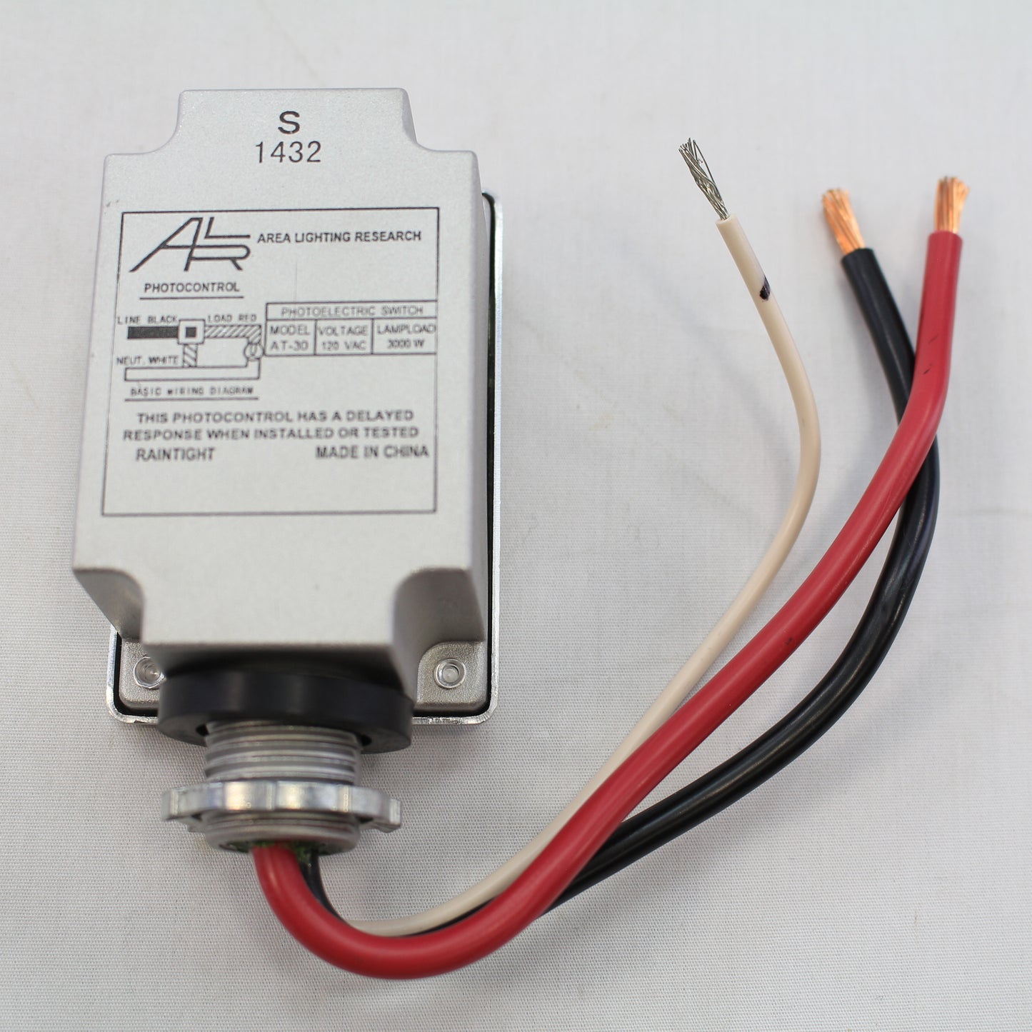 Tyco Electronics ALR Lighting Control Fixed Base Instant On Die-Cast Aluminum