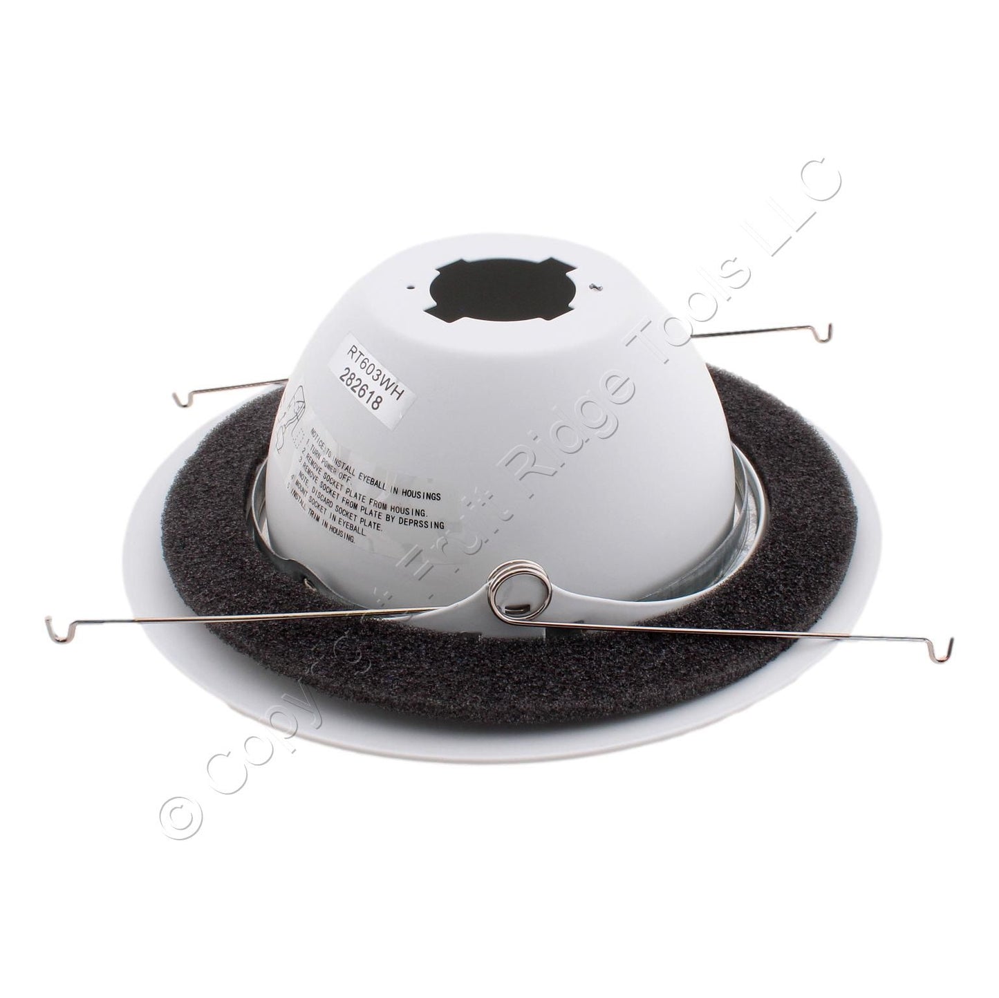 Topaz TPZRT603WH White 6" Eyeball Trim