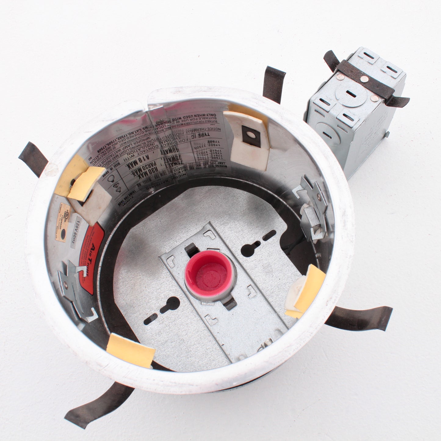 Topaz 6" Shallow Remodel Air Tight IC Rated Recessed Housing Insl Direct Contact