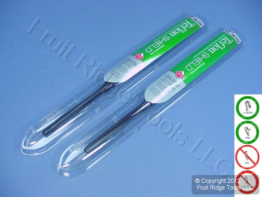 Pair Trico 20-170 17" Dual-Shield Premium All-Weather Windshield Wiper Blades