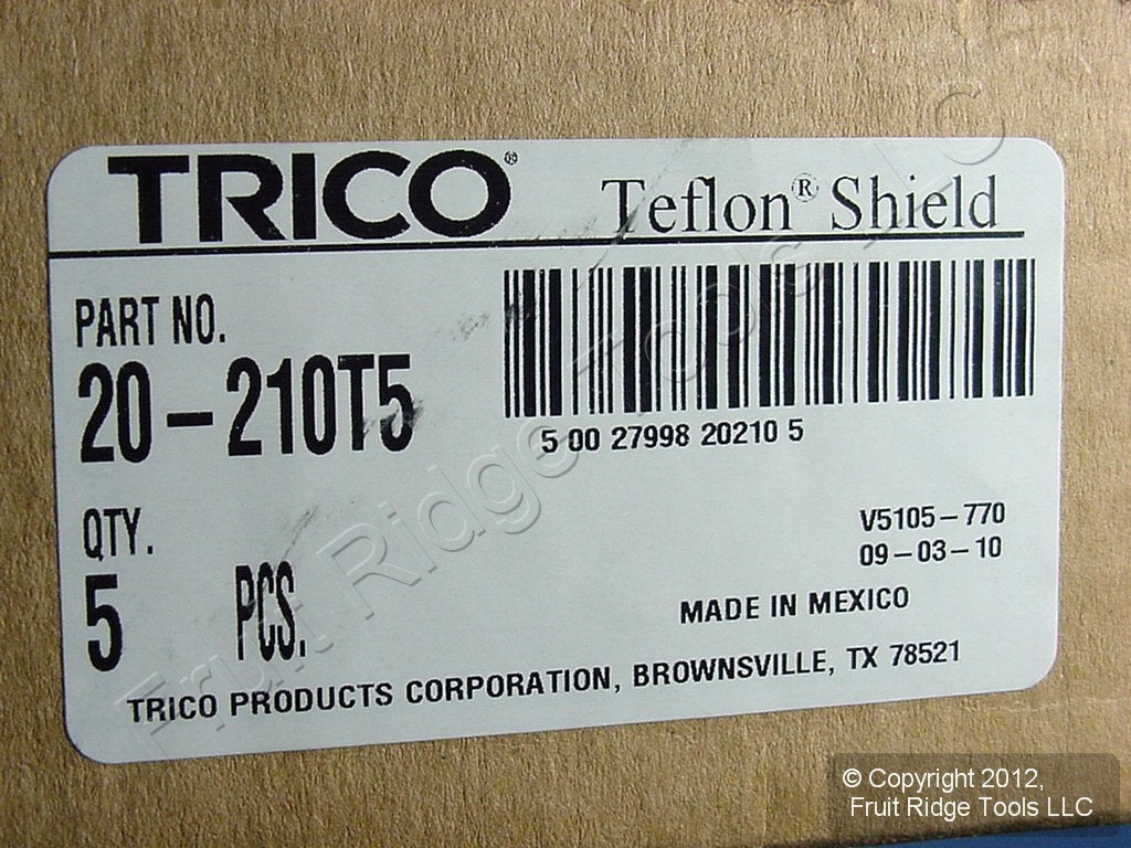 5-Pack Trico 20-210 21" Dual-Shield Premium All-Weather Windshield Wiper Blades
