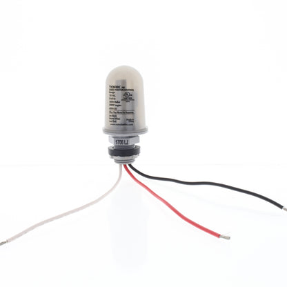 Tork 2000 SPST 2000W Photocontrol 1/2" Conduit Mounting 120V 50/60Hz Tungsten
