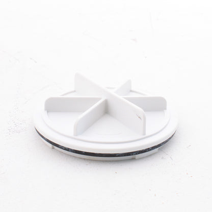 True Set Adjustable PVC In Floor Drain TP432N 4" Round