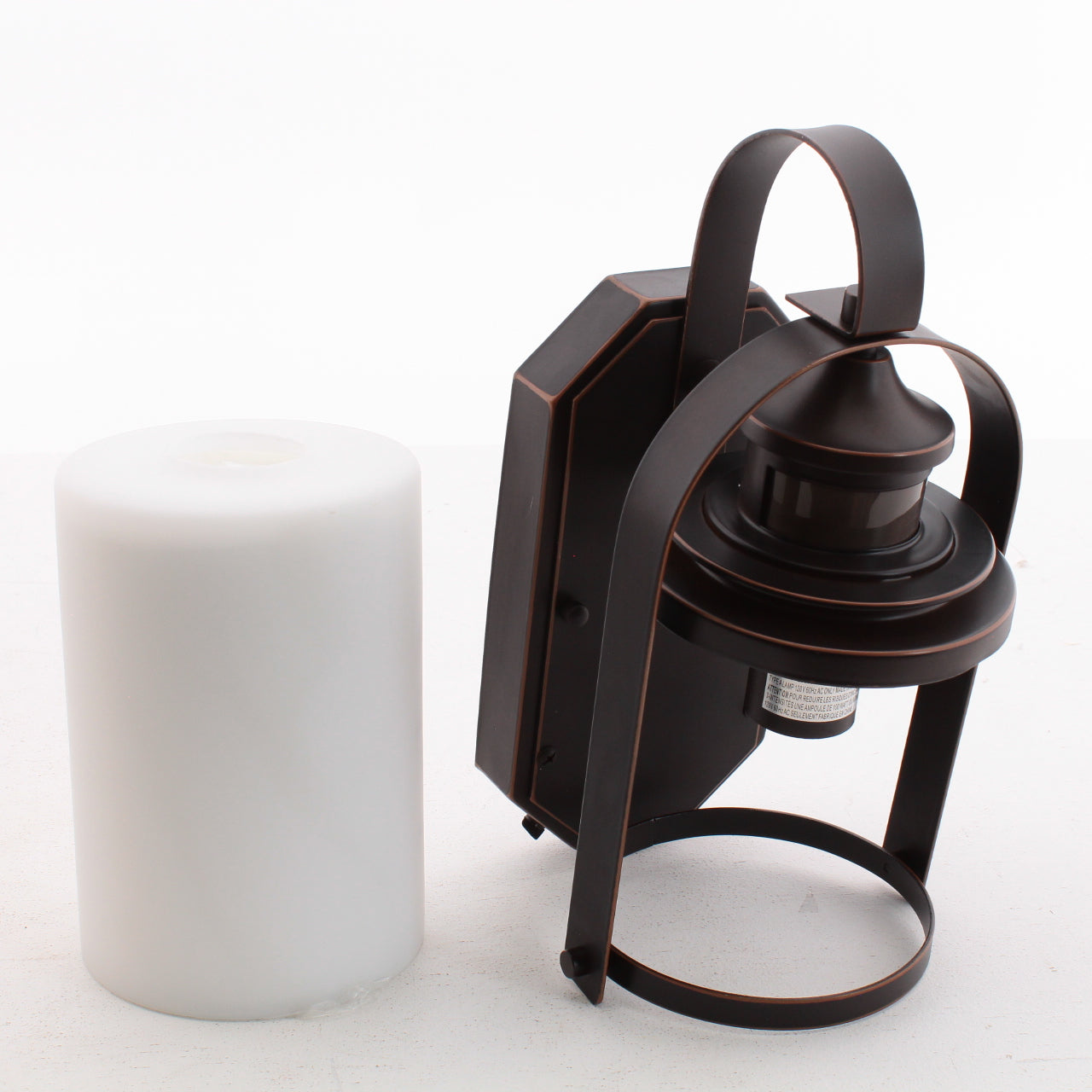 Vaxcel International T0069 Weston Smart 12" Outdoor Wall Light Burnished Bronze