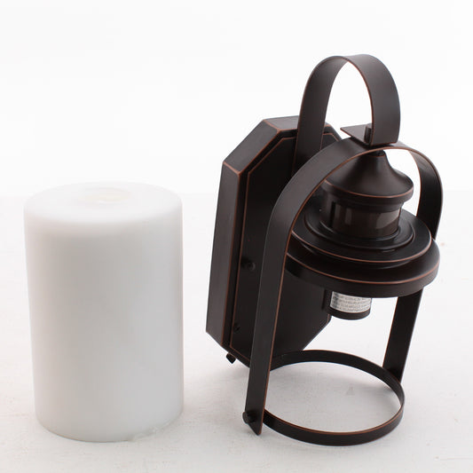Vaxcel International T0069 Weston Smart 12" Outdoor Wall Light Burnished Bronze