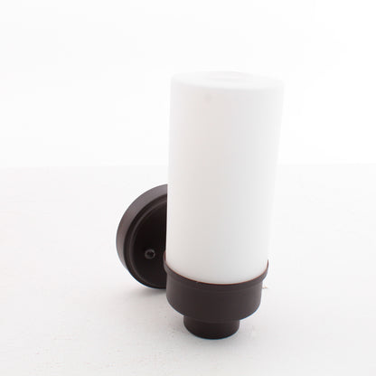 Vaxcel International Tube Instalux Wall Light Bronze w/ Frosted Glass W0178