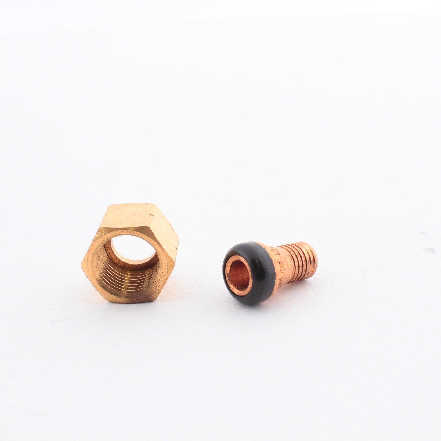 Viega 57003 PureFlow Bronze PEX Press Lav Adapter with 0.5" x 0.5 PEX x Faucet