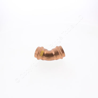3-Pack Viega Press 1" CXC Gas 45° Copper Elbows P16198