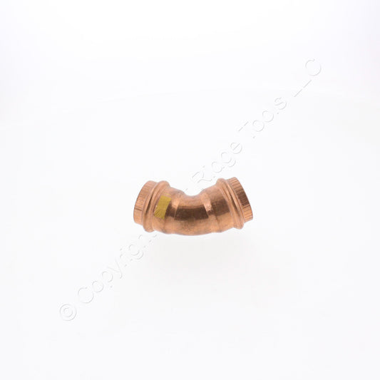 3-Pack Viega Press 1" CXC Gas 45° Copper Elbows P16198