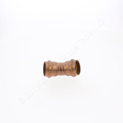 3-Pack Viega Press 1" CXC Gas 45° Copper Elbows P16198