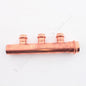 Viega 65803 ProPress 1" x 1/2" Copper Manifold 3-Outlet CXFTGXC