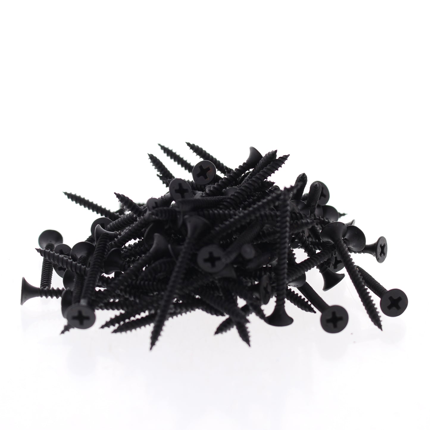 100-Pack DW6158J Bugle Head Philips Drywall Screws #6 x 1-5/8" Black Phosphate