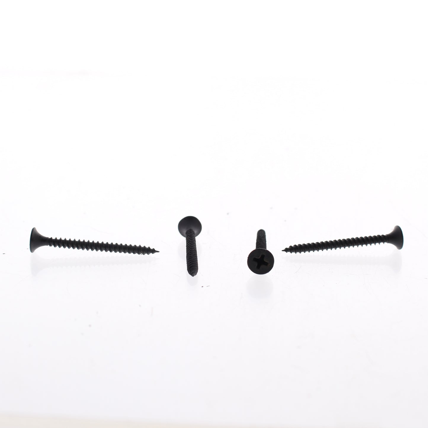 100-Pack DW6158J Bugle Head Philips Drywall Screws #6 x 1-5/8" Black Phosphate
