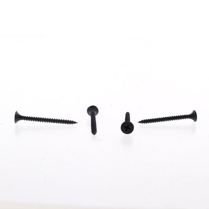 100-Pack DW6158J Bugle Head Philips Drywall Screws #6 x 1-5/8" Black Phosphate