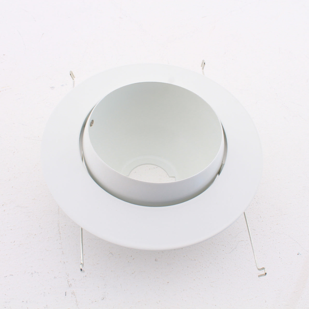 VuLite V2030-WH 5" White Adjustable Round Eyeball PAR30 Trim for Recessed Light