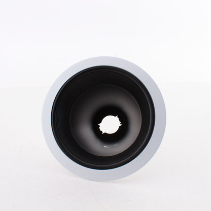 Juno VuLite V3034B-WH Round 6" Full Black Baffle White Trim for Recessed Light
