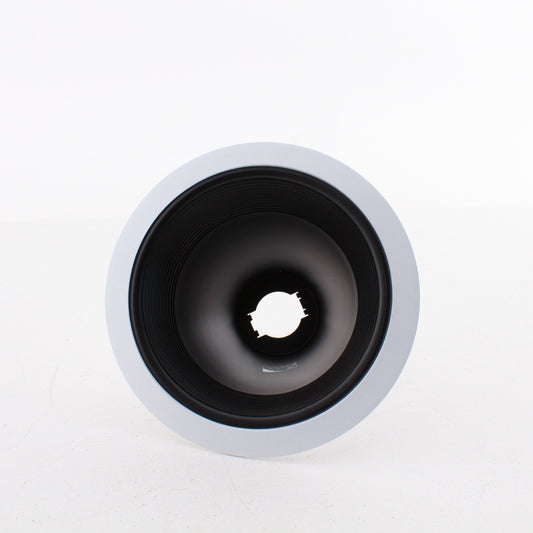 Juno VuLite V3034B-WH Round 6" Full Black Baffle White Trim for Recessed Light