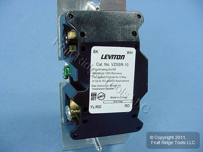 Leviton White/Ivory/Almond On/Off Vizia 120V Light Switch Remote VZ0SR-10X
