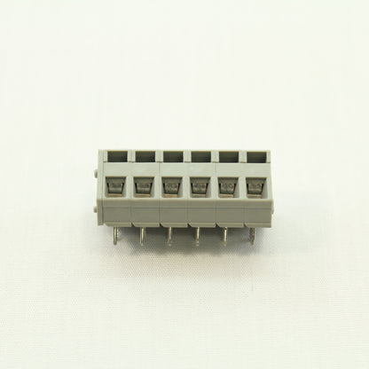 Wago Wire-To-Board Terminal Block 6-Positions 28-12AWG 2.5mm Clamp 236-406