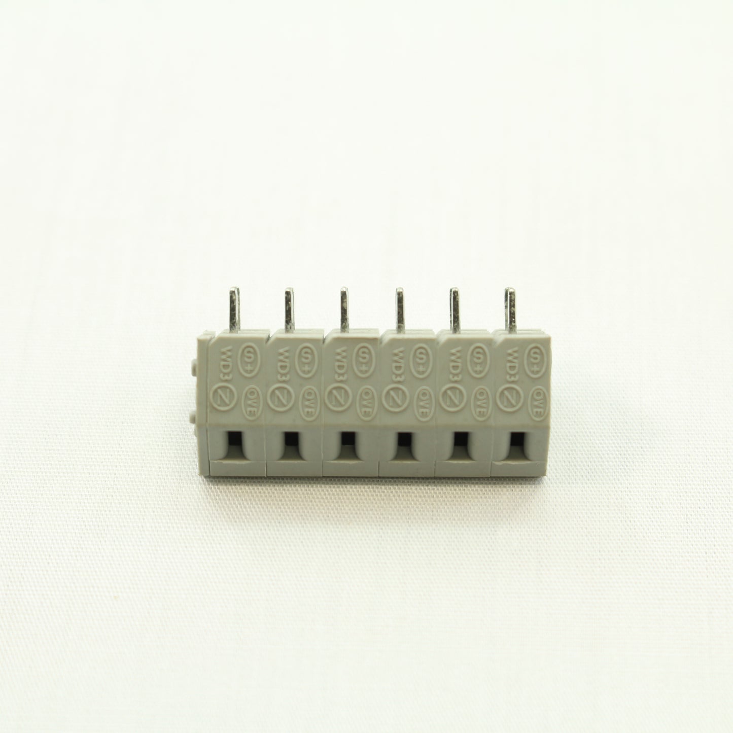 Wago Wire-To-Board Terminal Block 6-Positions 28-12AWG 2.5mm Clamp 236-406