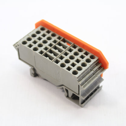 5 Wago Din Rail Mount Terminal Blocks 4-Position 28-14AWG 24A Clamp 280-626