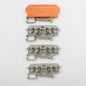 Wago 280-628 Din Rail Mount Terminal Blocks 4-Pos 10A for Pluggable Modules 5pk