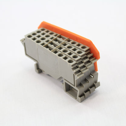Wago 280-628 Din Rail Mount Terminal Blocks 4-Pos 10A for Pluggable Modules 5pk