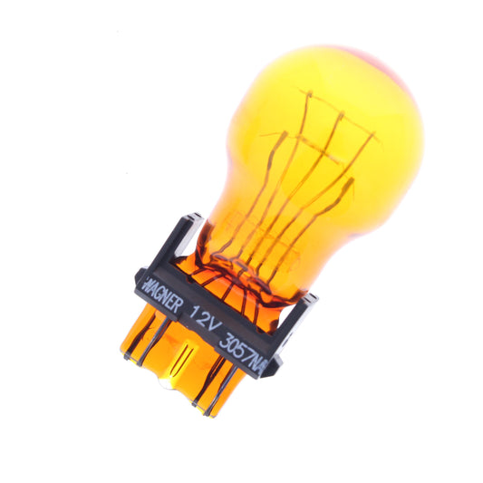 2 Wagner BP3057NA 12V Amber Turning Signal Lamp Parking Light Bulbs