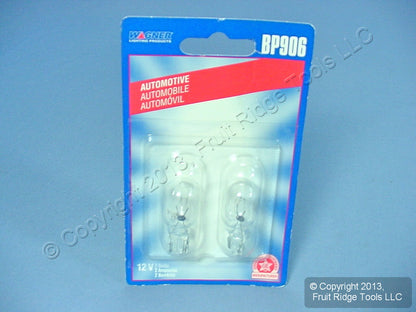 2 Wagner BP906 Parking Light Trunk Lamp Side Marker Turn Signal Lamp Bulbs