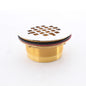 Jones Stephens D40102 2" IC Brass Shower Stall Drain w/ Stainless Steel Strainer