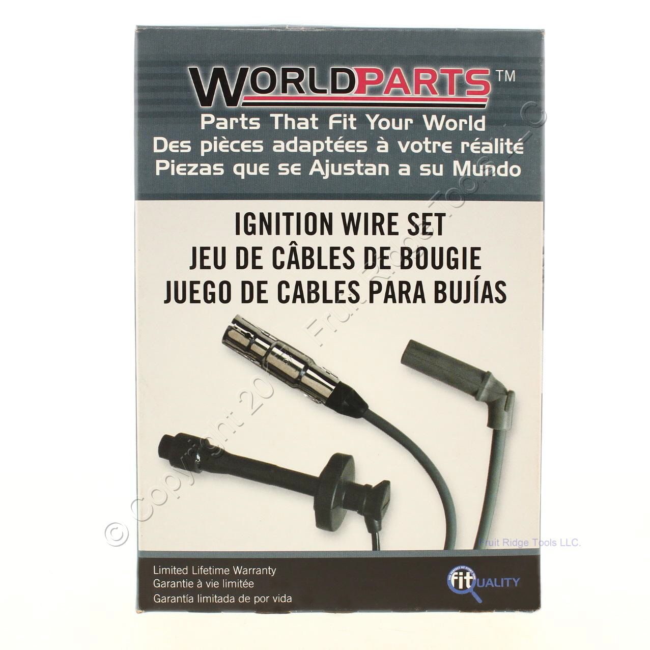 World Parts WE1-129650 Spark Plug Ignition wire for 90-95 Caravan 90-93 Imperial