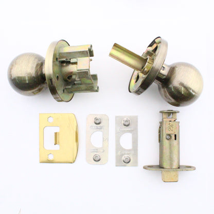 Weslock Antique Brass Passage Door Keylock Lever Handle Keyed 401BARABBARAB