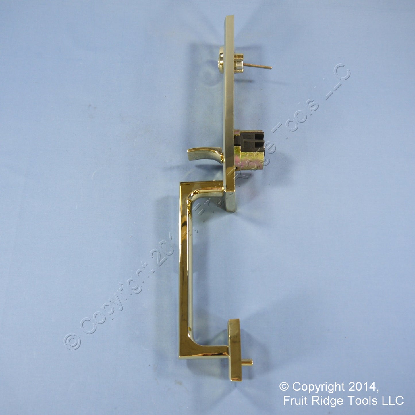 Weslock 6611BH301 P. Brass Entry Door Knob Handle & Deadbolt