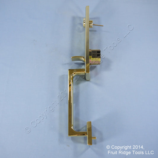 Weslock 6611BH301 P. Brass Entry Door Knob Handle & Deadbolt