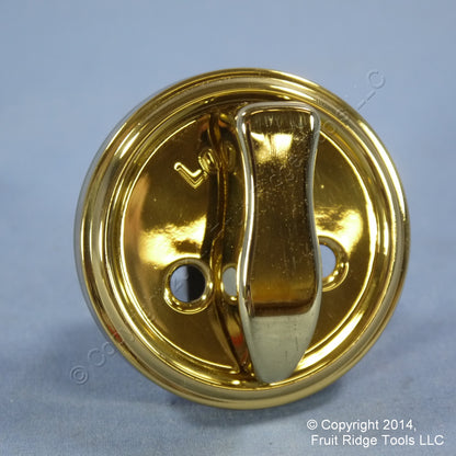 Weslock 6611BH301 P. Brass Entry Door Knob Handle & Deadbolt