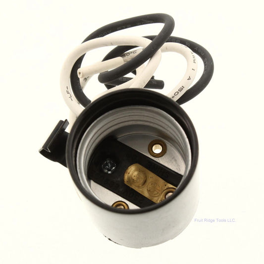 Westinghouse 70145 Black Snap-In Fixture Socket Horizontal Mount