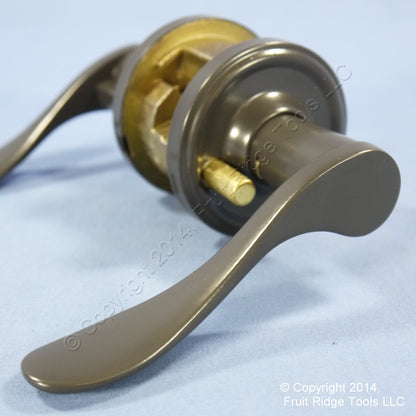Left Weslock Traditonale Bordeau 640 Gray Keylock Lever Door Handle
