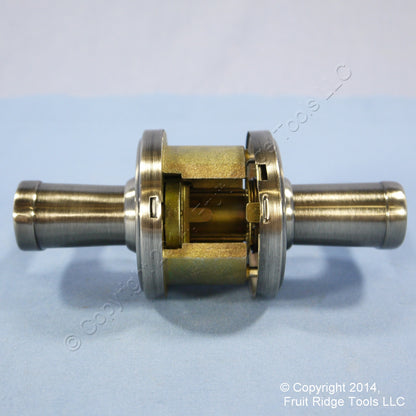 Weslock L640BORASBORAS Left Traditonale Bordeau 640 Weathered Pewter Keylock