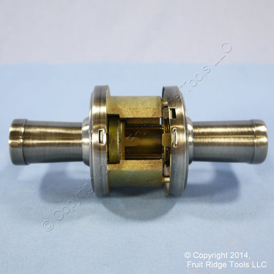 Weslock L640BORASBORAS Left Traditonale Bordeau 640 Weathered Pewter Keylock
