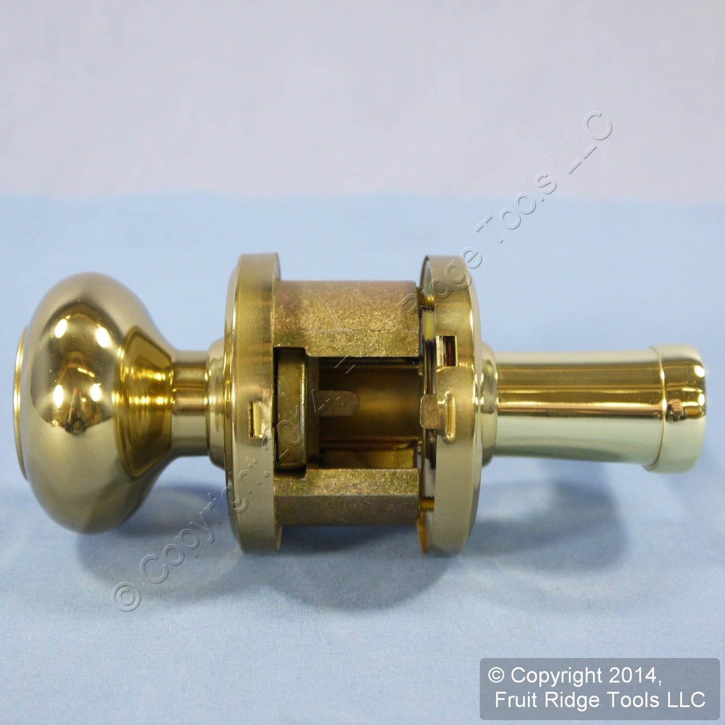 Left Weslock Traditonale Impresa 640 Polished Brass Keylock Knob Bordeau Latch